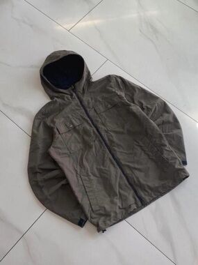 Outdoor Men's Hooded Lightweight Jacket - Olive